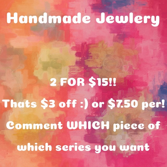 ORDER TWO PIECES OF JEWELRY HERE - Picture 1 of 1